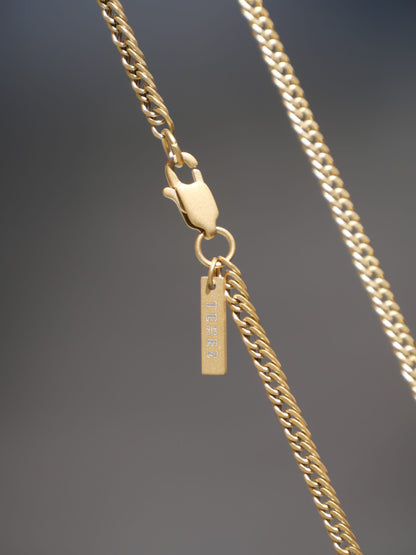 【セット】0103. Stainless Chain Necklace & Bracelet Set