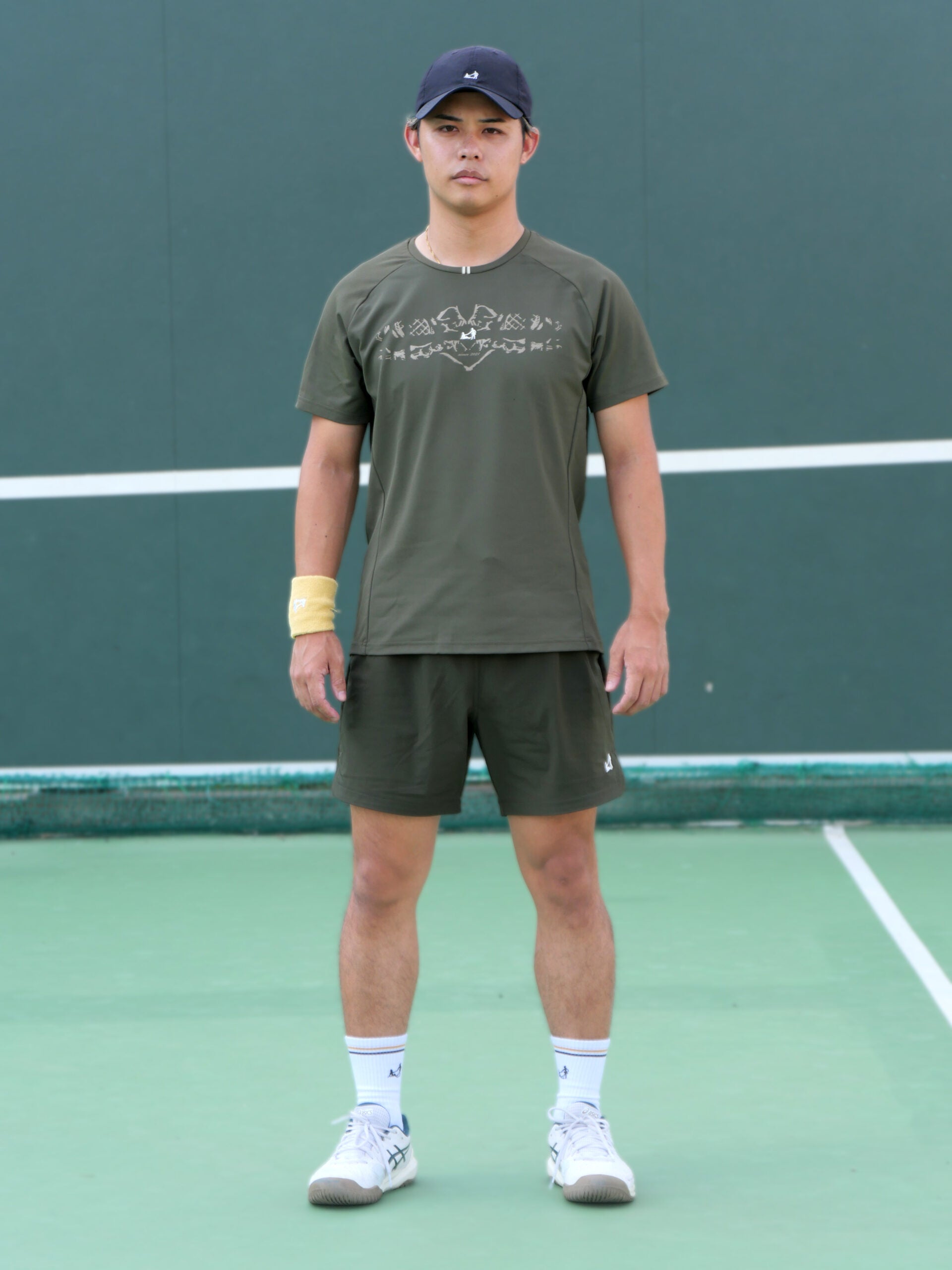 テニスゲームシャツ 0111. (ユニセックス) MOON-TECH®︎ Game Wear 5.0