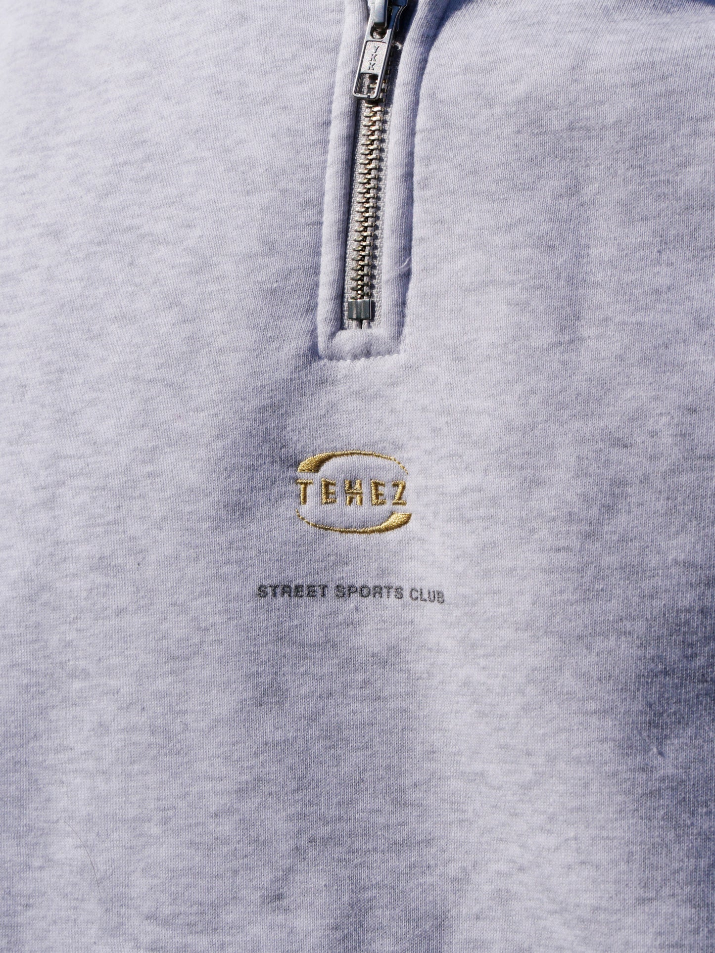 0118. 裏起毛 Half Zip Sweat Shirt