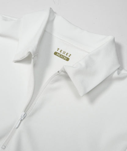 0132. MOON-TECH®︎ Zip Collar Shirt