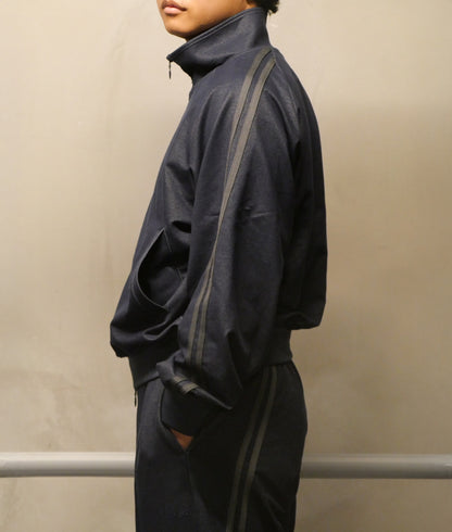 0142. Track Jacket Two Stripes (デニム風)