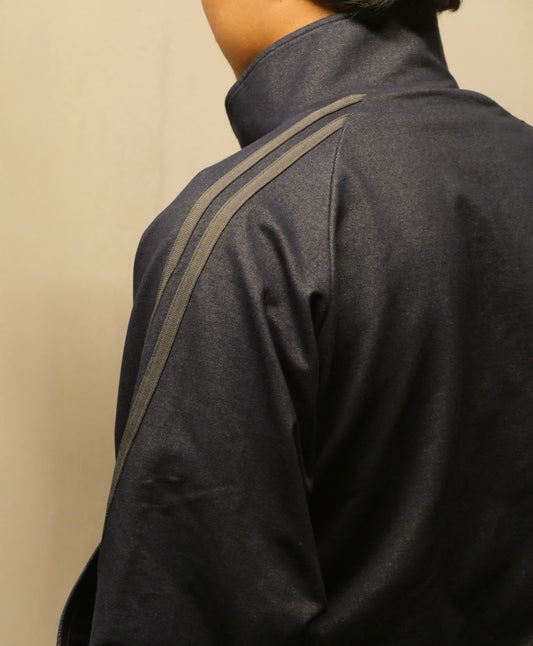 0142. Track Jacket Two Stripes (デニム風)