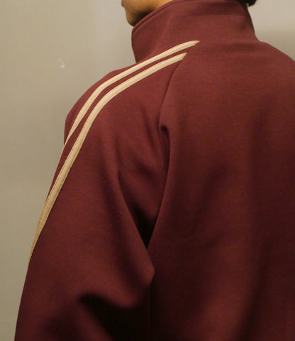 0141. Track Jacket Two Stripes (エンジ)