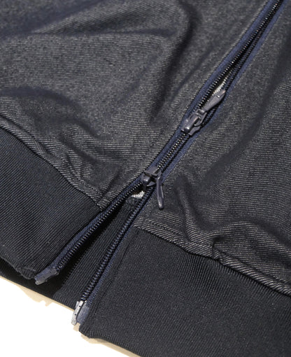 0142. Track Jacket Two Stripes (デニム風)