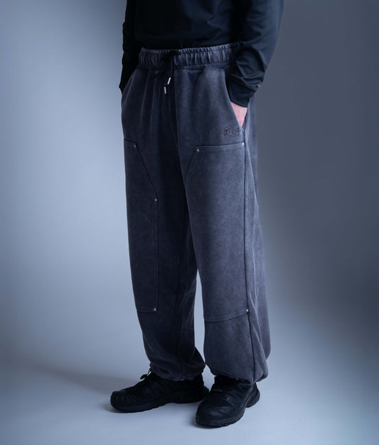 0105. DOUBLE KNEE Sweat Pants