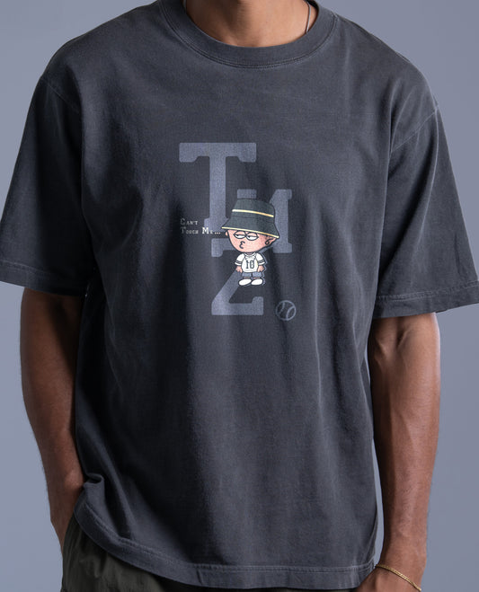 0113. AFTER-TRAINING Fade Cotton Tee "スネッチ"