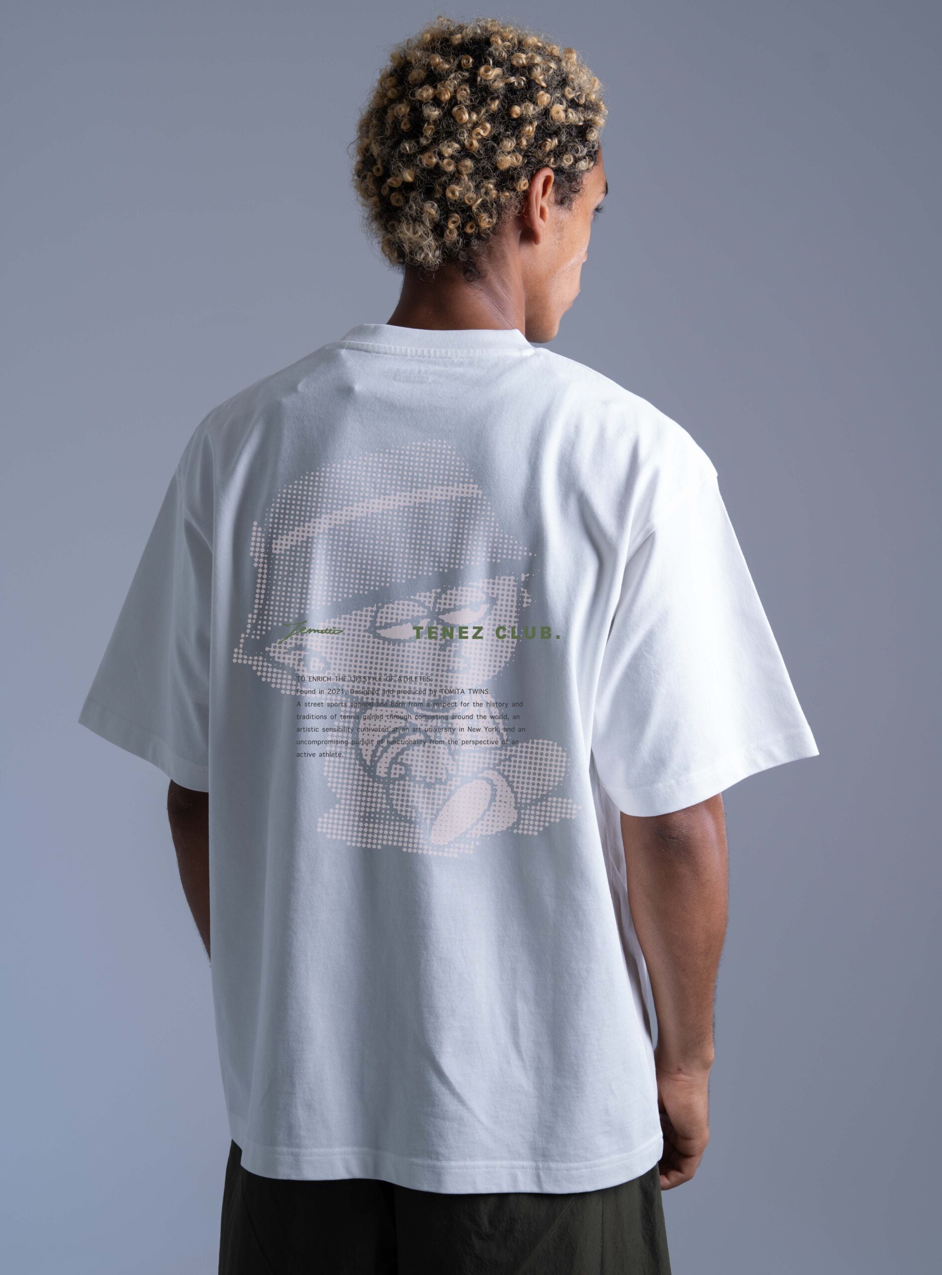 オーバーサイズ シリコンオイル加工 Tシャツ0124. After-Training Tee
