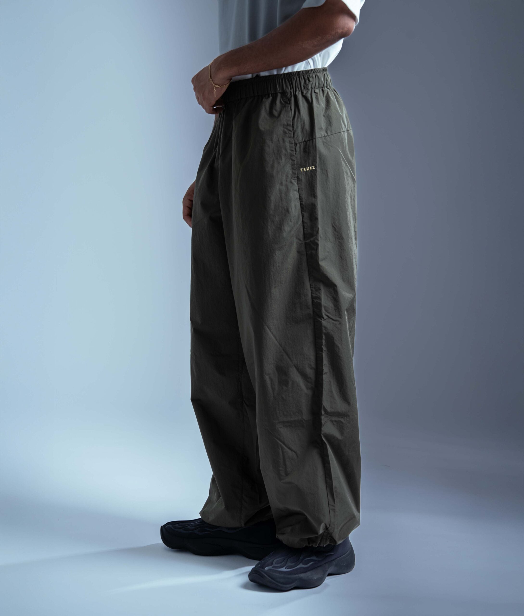 ナイロンワイドパンツ メンズ 0102. NYLON Wide-Pants - TENEZ通販