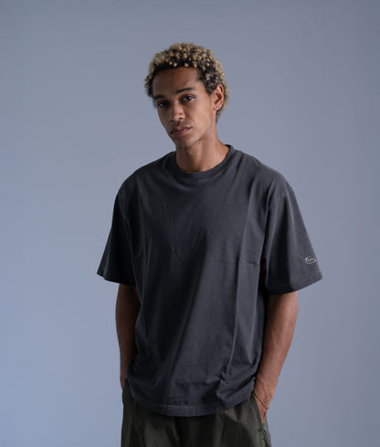 0106. AFTER-TRAINING Fade Cotton Tee "刺繍"