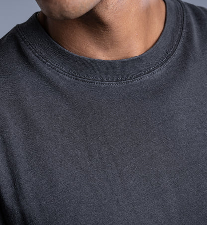 0106. AFTER-TRAINING Fade Cotton Tee "刺繍"