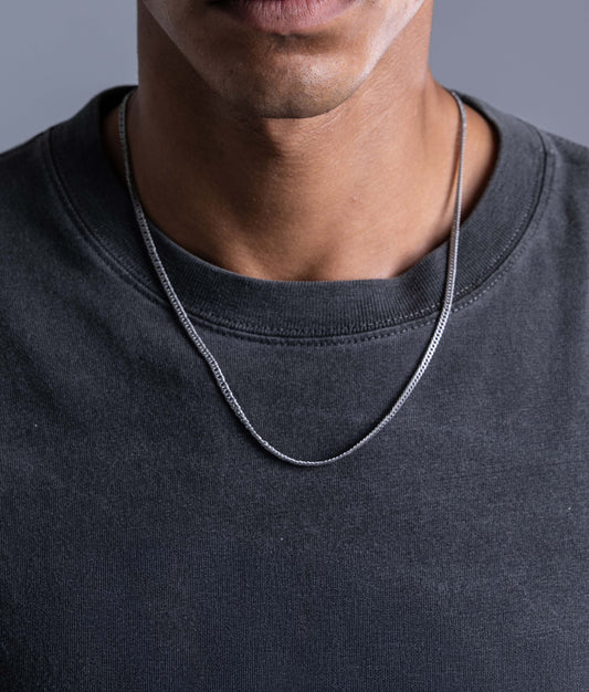 0089. Stainless Chain Necklace（SILVER / GOLD)
