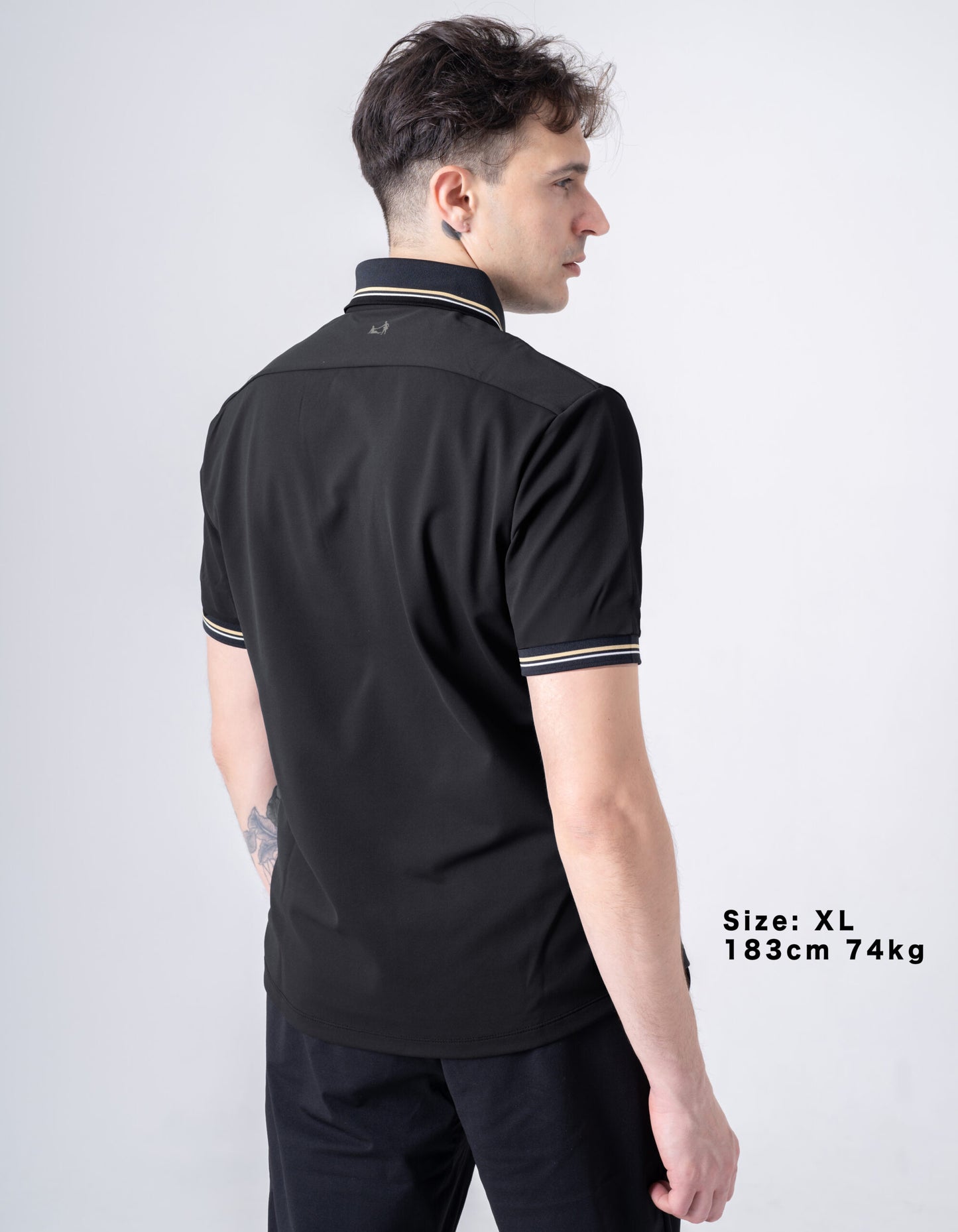 【数量限定】0110. MOON-TECH®︎ × TENETTI Collar Shirt (テネッチテニスワッペン)