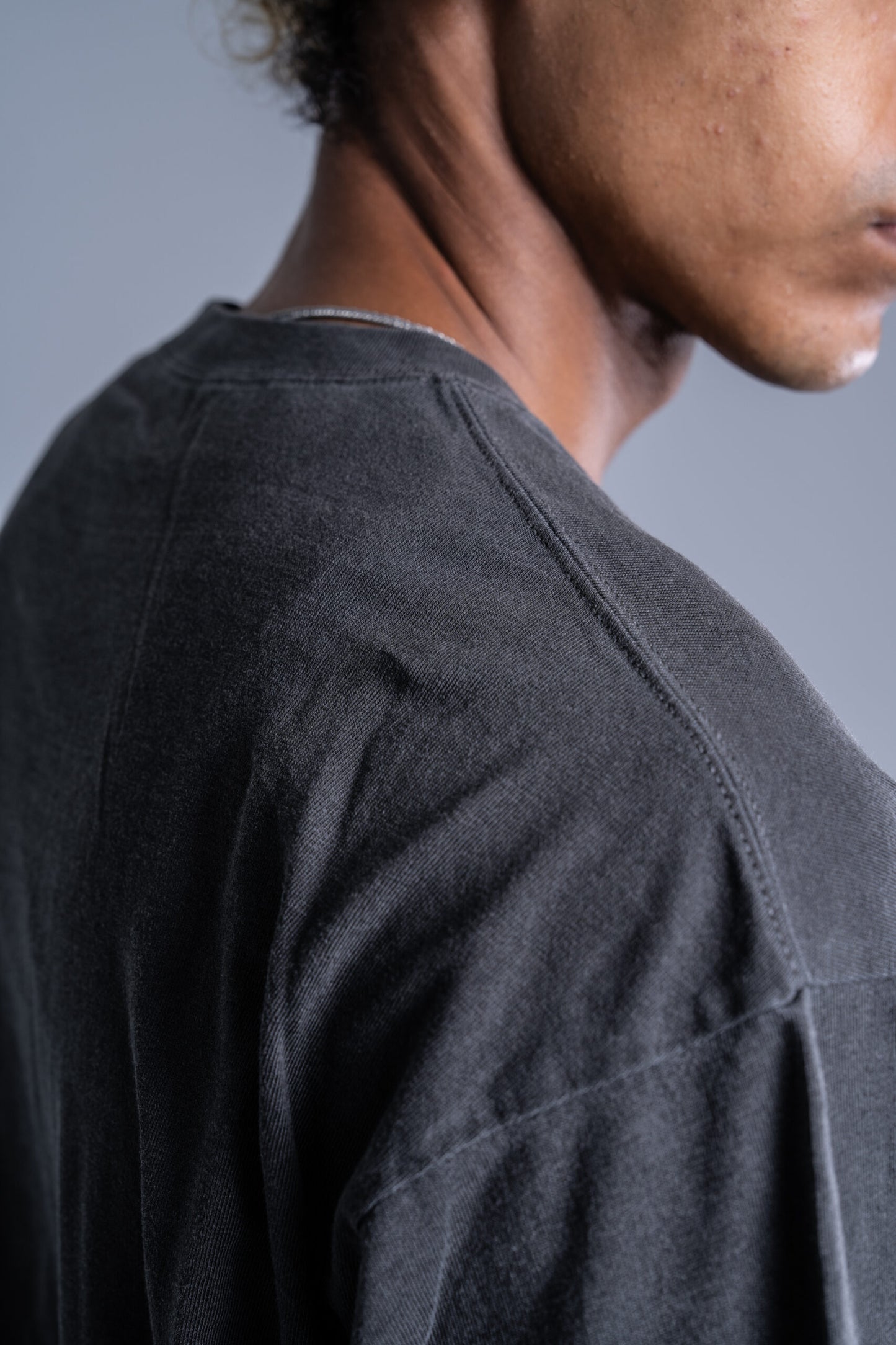 0113. AFTER-TRAINING Fade Cotton Tee "スネッチ"