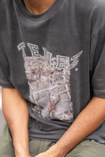 【数量限定】0100. AFTER-TRAINING Fade Cotton Tee "Le Match"