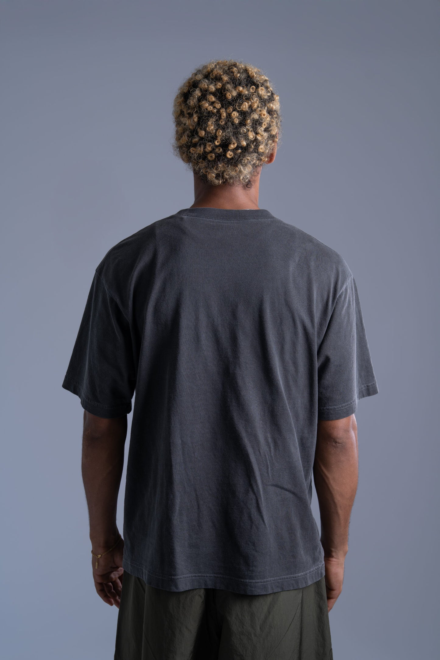 0113. AFTER-TRAINING Fade Cotton Tee "スネッチ"