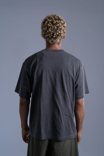 0106. AFTER-TRAINING Fade Cotton Tee "刺繍"