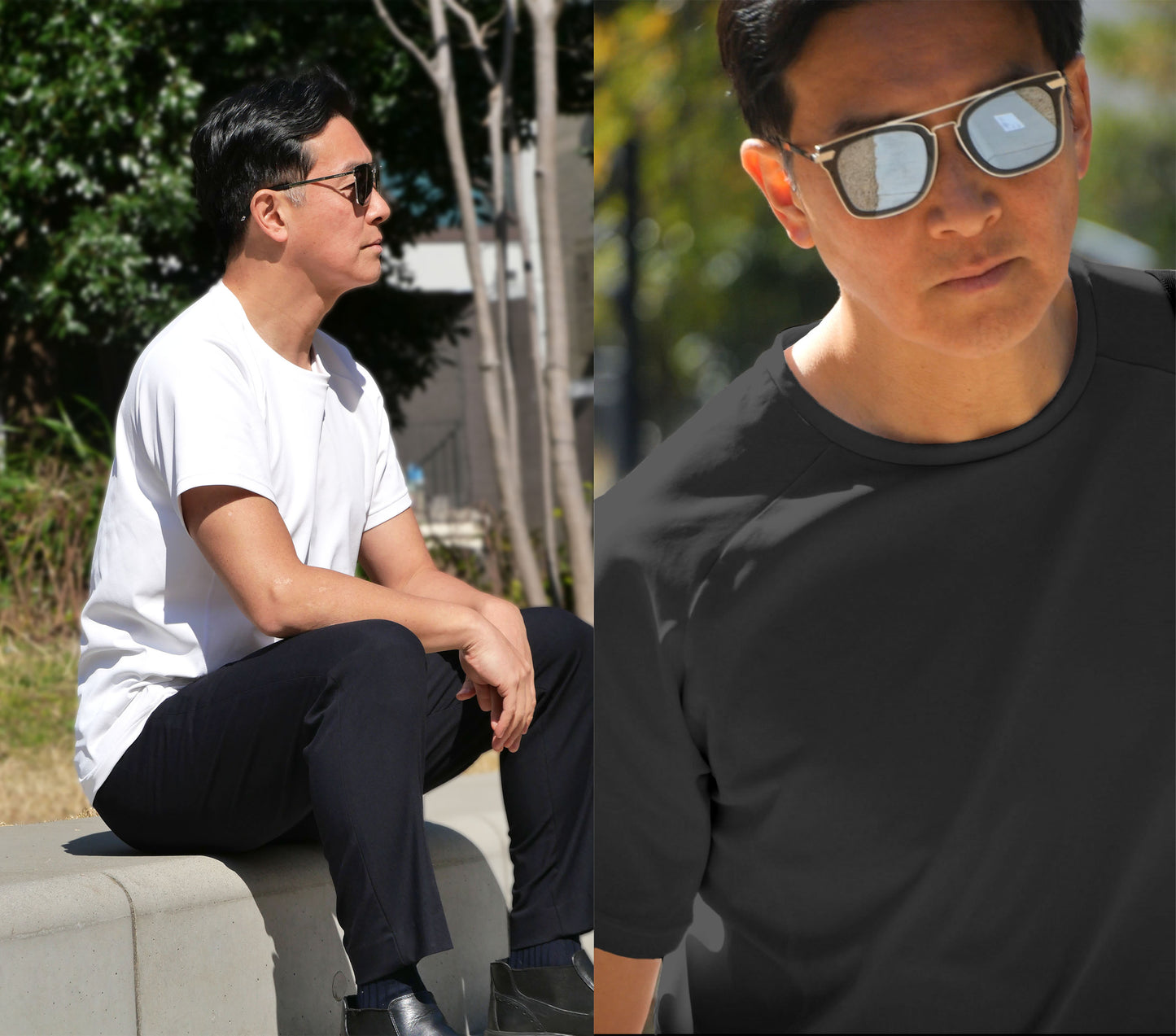 0125. (MEN'S) MOON-TECH®︎ Raglan Activewear