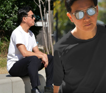 0125. (MEN'S) MOON-TECH®︎ Raglan Activewear
