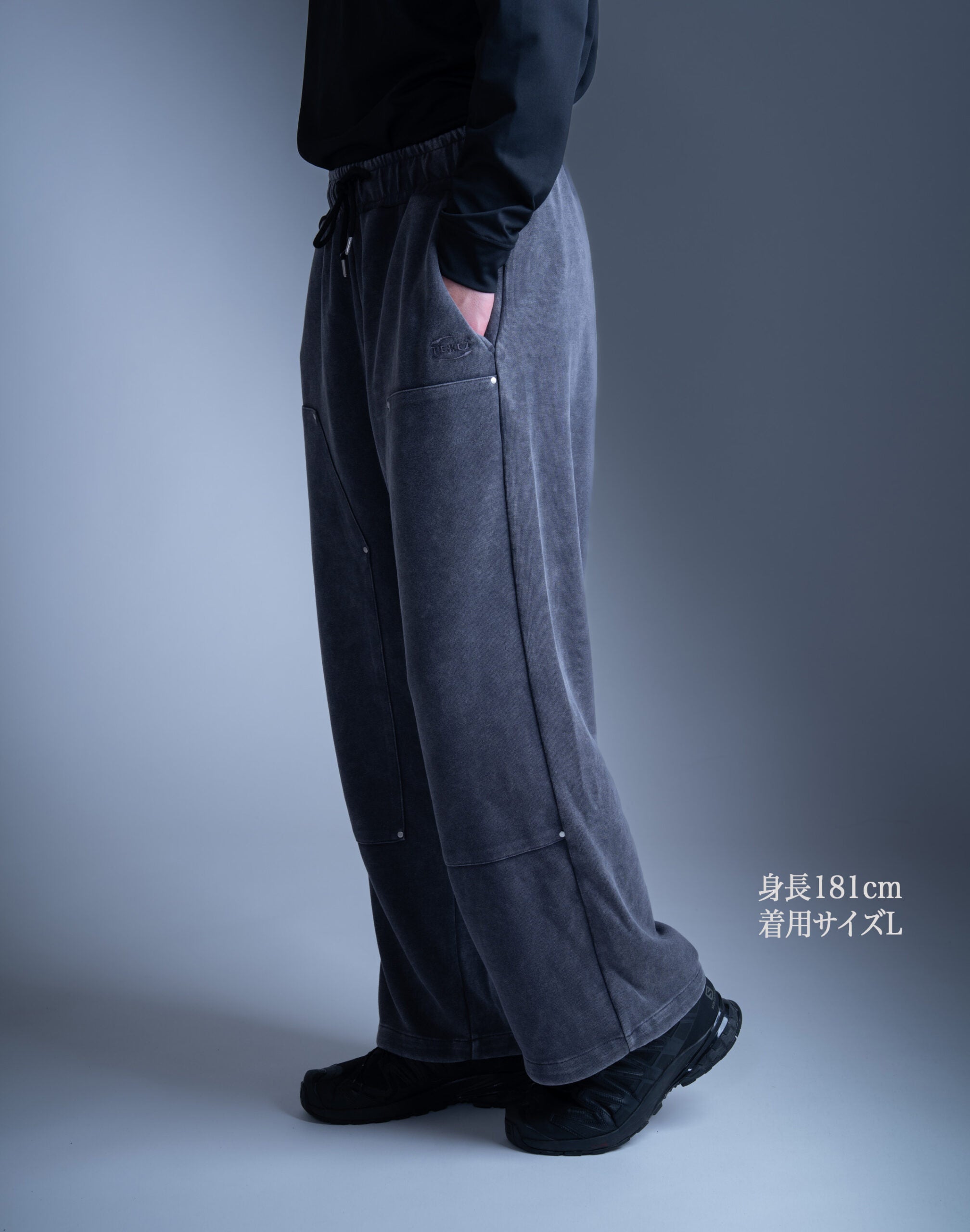 ダブルニースゥエットパンツ ユニセックス 0105.DOUBLE KNEE SWEAT