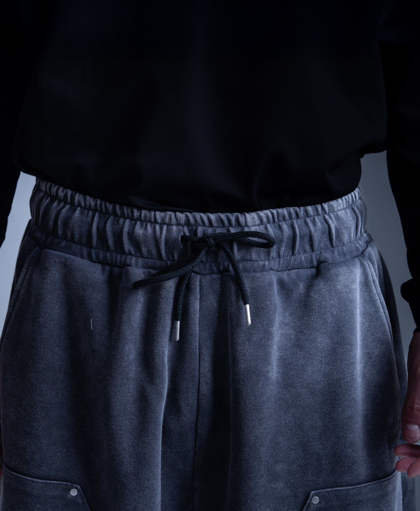 0105. DOUBLE KNEE Sweat Pants