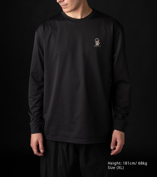 【限定】0087. MOON-TECH®︎ x TENETTI Training Long Sleeve Tee (TENEZロゴあり)