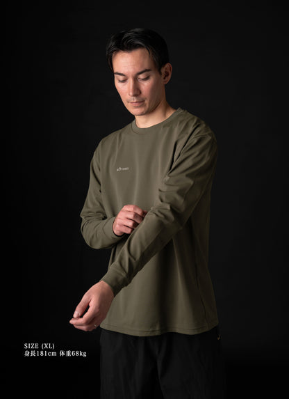 【数量限定】0070. MOON-TECH®︎ Back Print Long Sleeve Tee