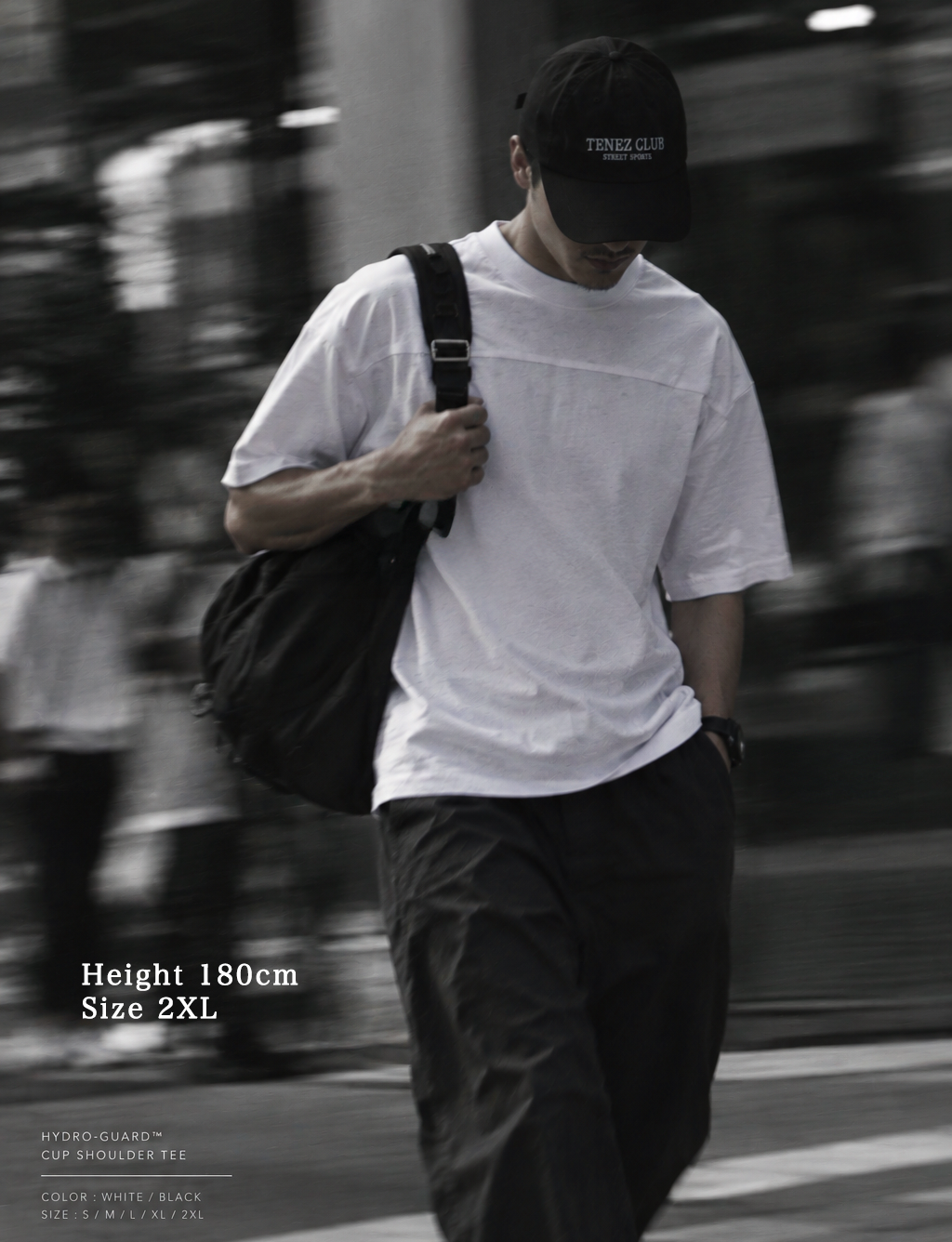 【予約販売】0138. HYDRO-GUARD™ Cup Shoulder Tee