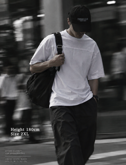 【予約販売】0138. HYDRO-GUARD™ Cup Shoulder Tee