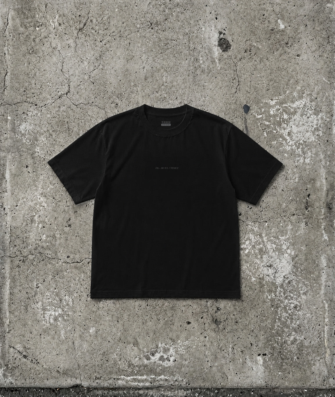 0131. Premium Cotton Stretch Tee ”0131”