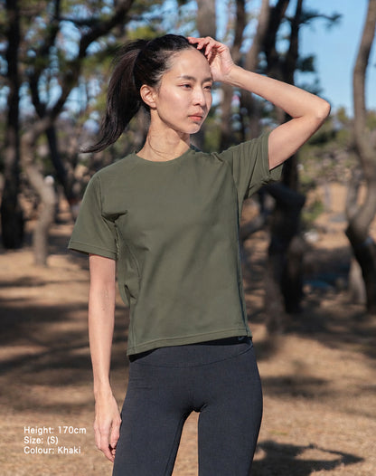 0126. (WOMEN'S) MOON-TECH®︎ Raglan Activewear