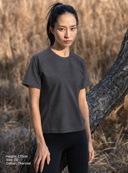 0126. (WOMEN'S) MOON-TECH®︎ Raglan Activewear