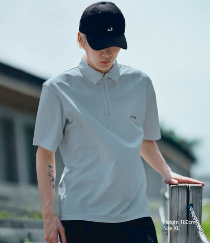 0132. MOON-TECH®︎ Zip Collar Shirt
