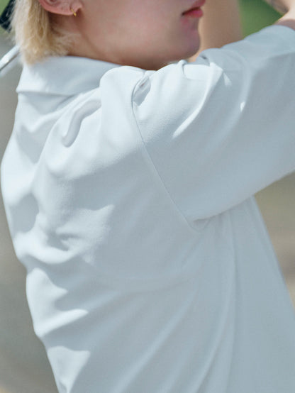 0132. MOON-TECH®︎ Zip Collar Shirt
