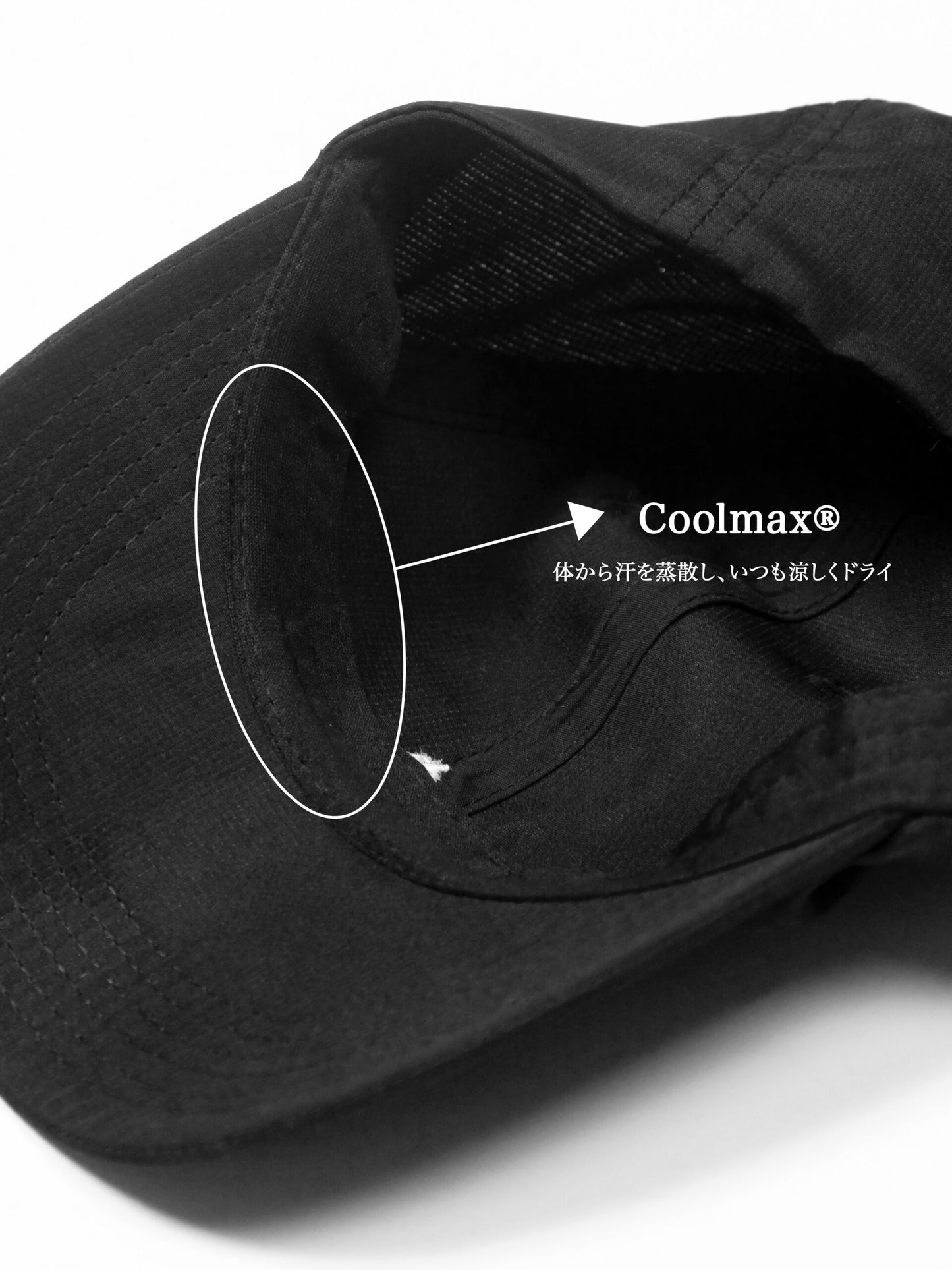 0075. COOLMAX®︎ Quick-Dry Cap