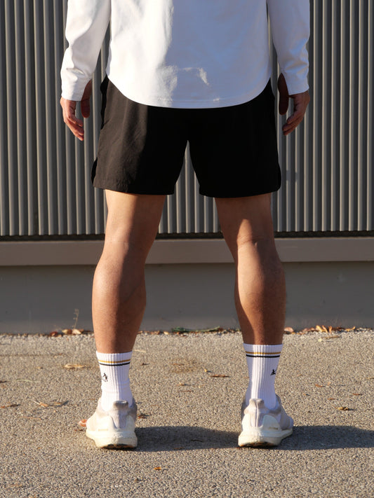 0094. Quick-Dry Shorts ブラック無地