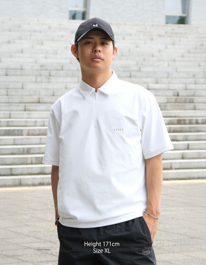 0132. MOON-TECH®︎ Zip Collar Shirt