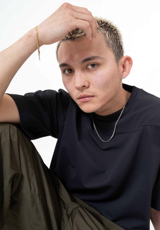 【セット】0103. Stainless Chain Necklace & Bracelet Set