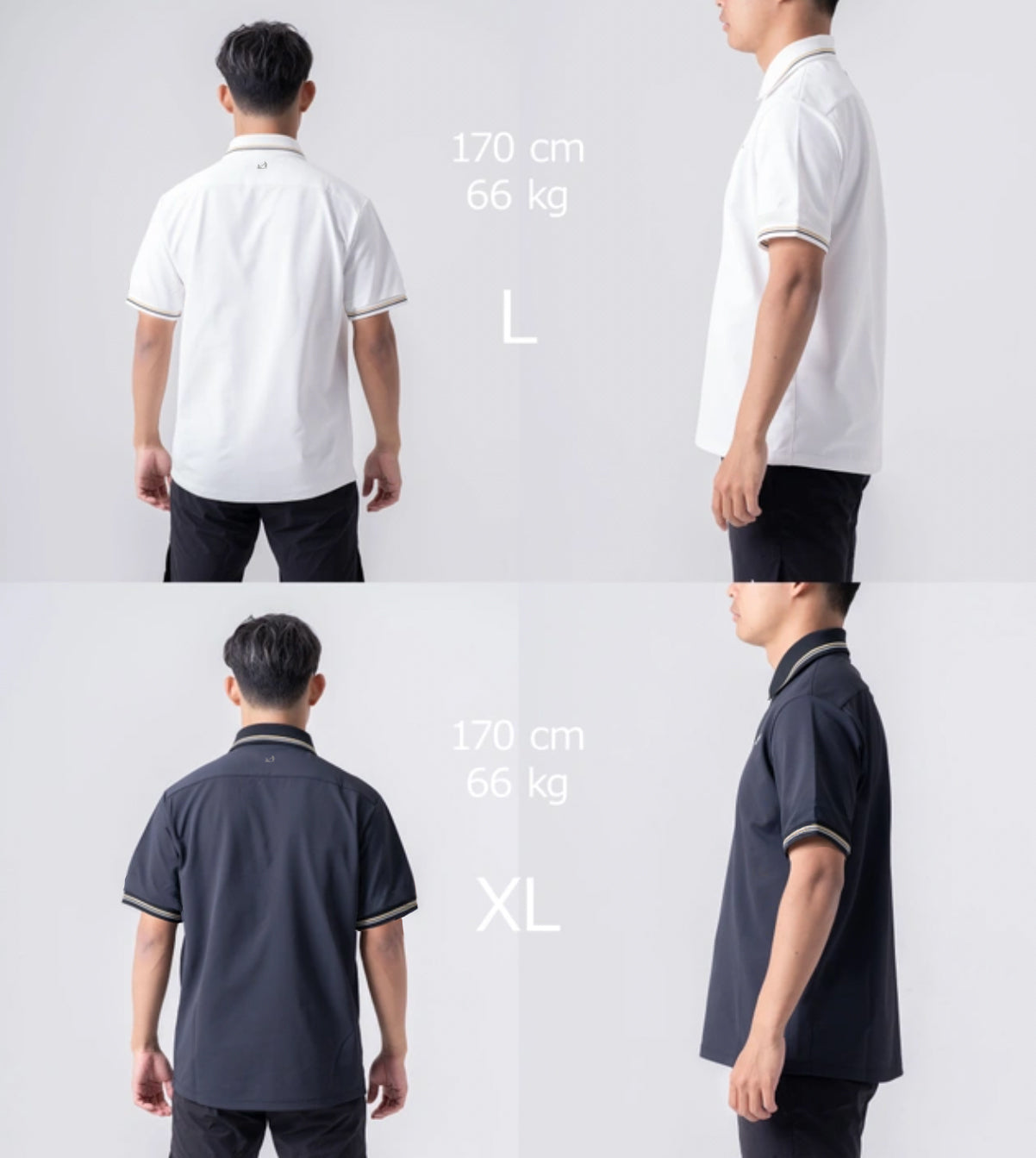 【数量限定】0109. MOON-TECH®︎ × TENETTI Collar Shirt (テネッチゴルフワッペン)