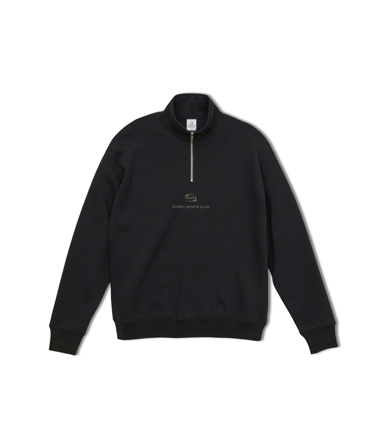 0118. 裏起毛 Half Zip Sweat Shirt