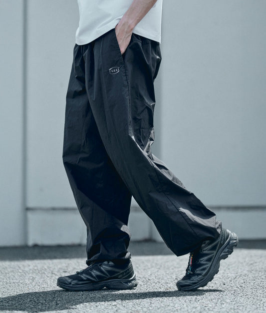 0102. NYLON Wide Pants