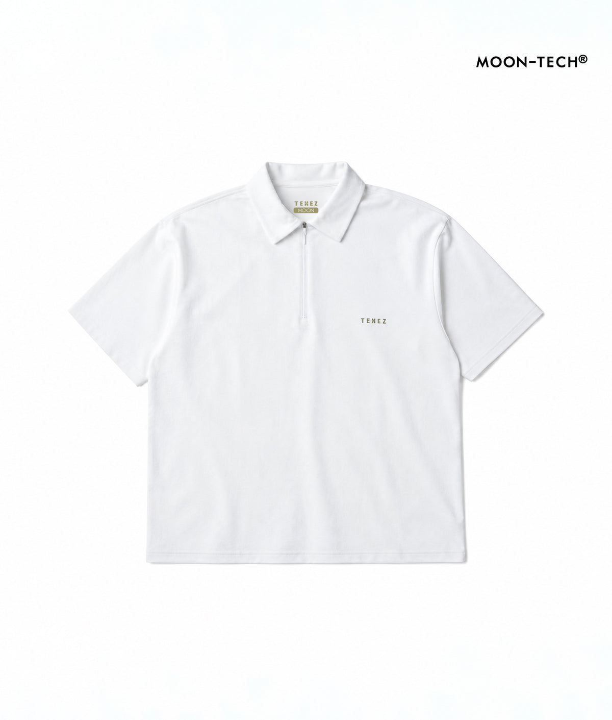 0132. MOON-TECH®︎ Zip Collar Shirt