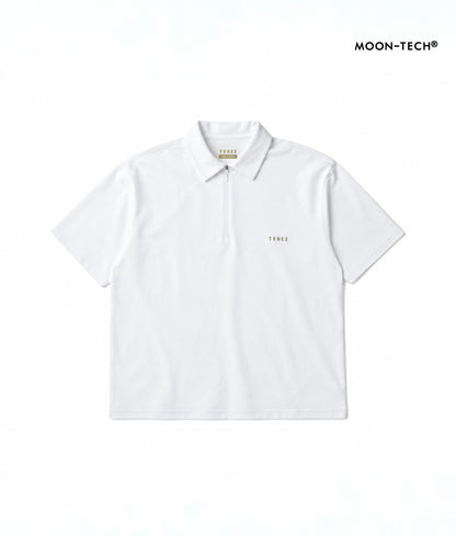 0132. MOON-TECH®︎ Zip Collar Shirt