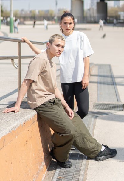0104. MOON-TECH®︎ Cup Shoulder Tee (RELAXED FIT)