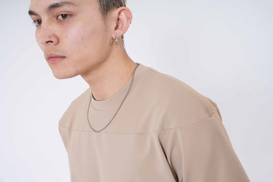 【セット】0103. Stainless Chain Necklace & Bracelet Set