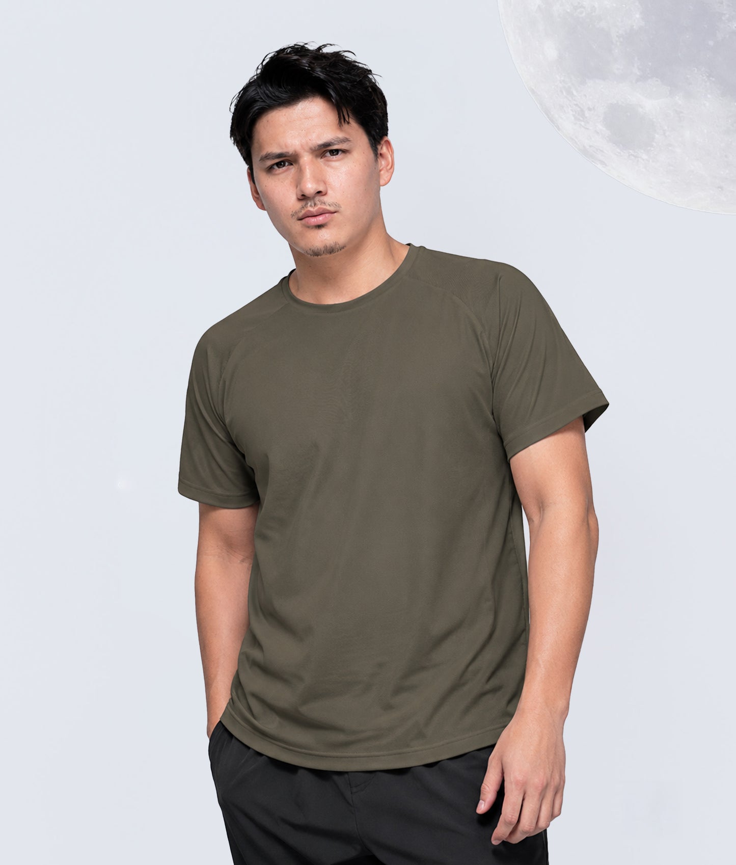0125. (MEN'S) MOON-TECH®︎ Raglan Activewear