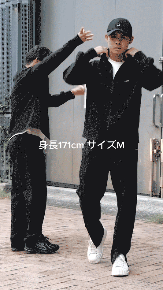 0080. NYLON-STRECH Track Jacket