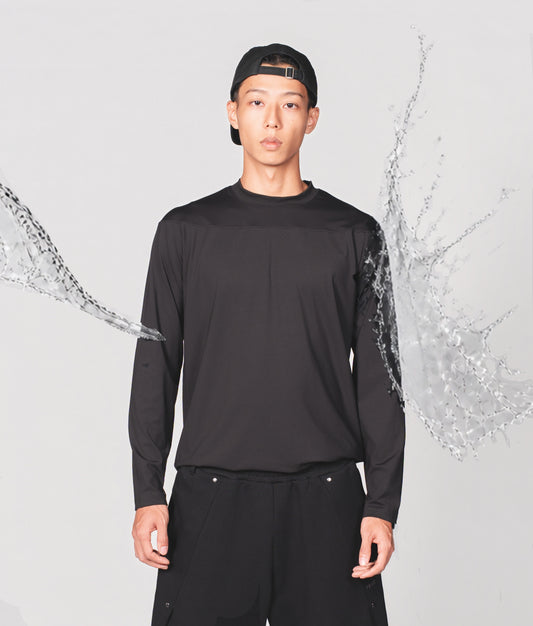 【予約販売】0139. HYDRO-GUARD™  Cup Shoulder Long Sleeve (長袖) Tee