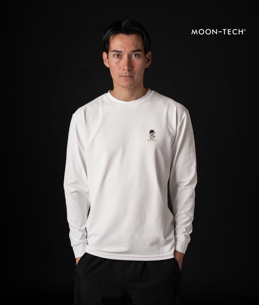 【限定】0087. MOON-TECH®︎ x TENETTI Training Long Sleeve Tee (TENEZロゴあり)
