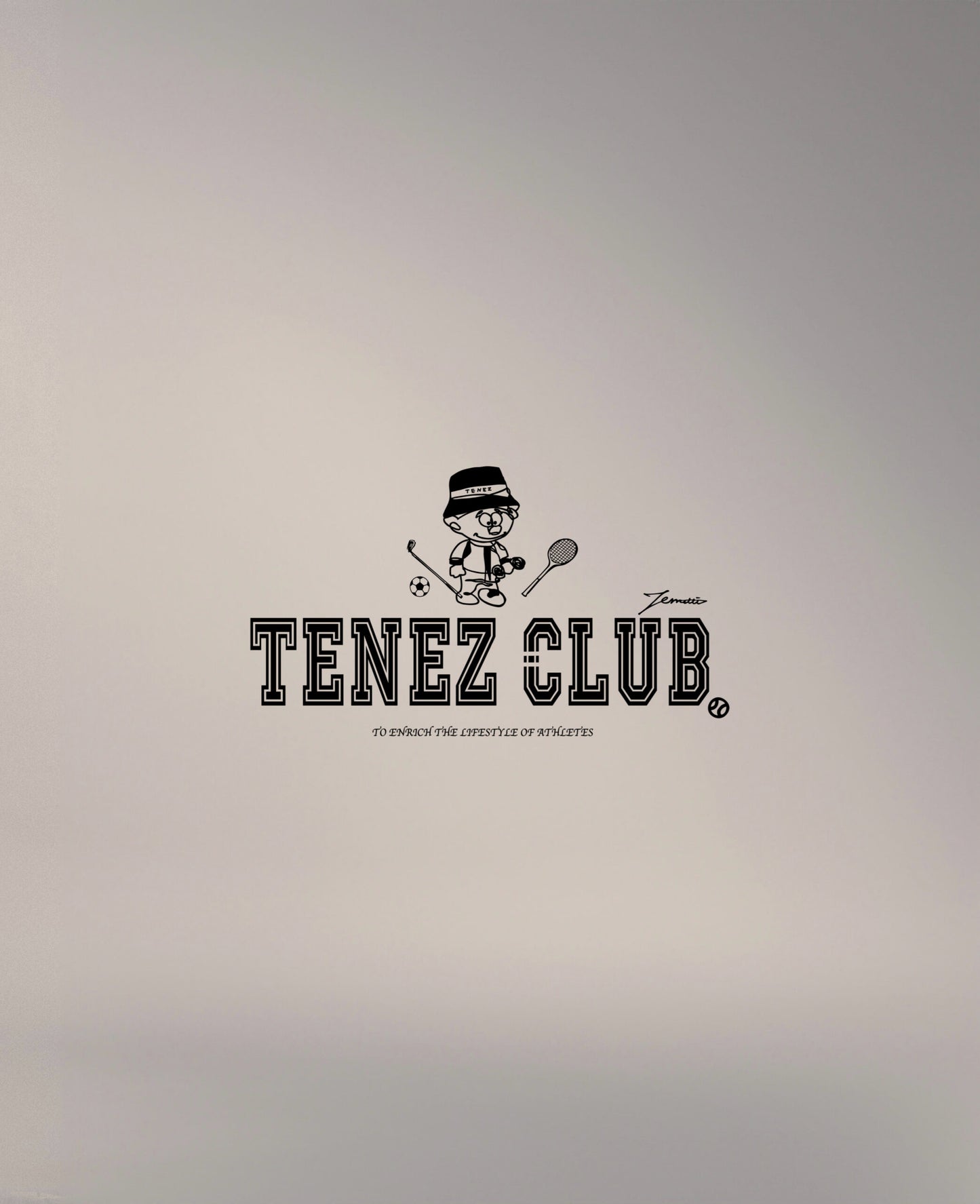 0097. AFTER-TRAINING Tee "TENEZ CLUB"