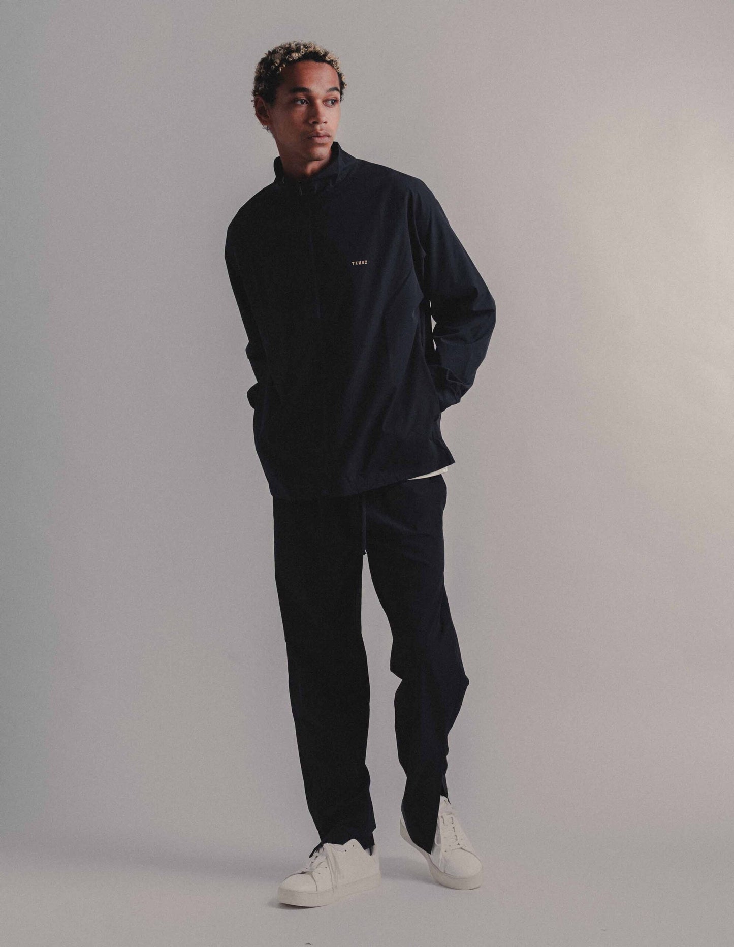 0080. NYLON-STRECH Track Jacket